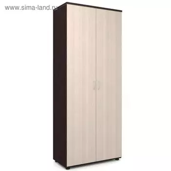 Гардероб 798х418х1960 Венге/Дуб, кр. Венге