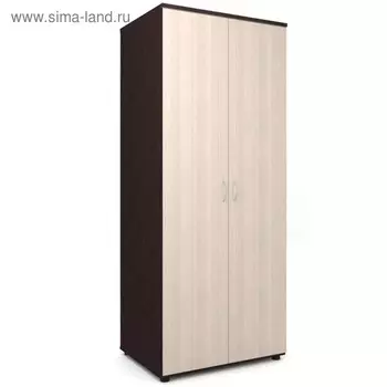 Гардероб глубокий 798х610х1960 Венге/Дуб, кр. Венге