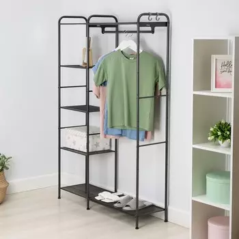 Гардеробная система «Валенсия 1», сталь, 10930155,5 см, цвет графит