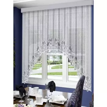 Гардина, размер 350x180 см, цвет белый