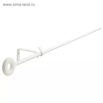 Гардинный карниз с аксессуарами ИРЬЯ, цвет белый