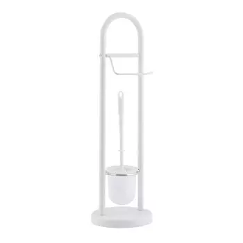 Гарнитур для туалета Axentia напольный, с держателем бумаги, белый, 19, высота 64,5 см
