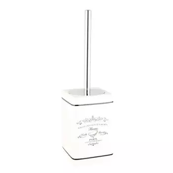 Гарнитур для туалета Axentia Paris из бежевой керамики, 10,5х37х10,5 см