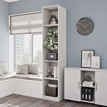 Гарнитур «Снежок», комод 1000400700 мм, пенал 4004002000 мм, цвет белый