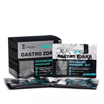 Gastro Zdrav Улучшение функций ЖКТ, 10 пакетов