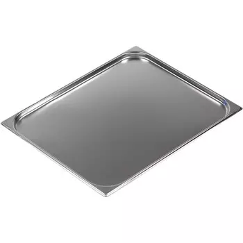 Гастроемкость VIATTO GN2/1x20мм, нержавеющая сталь, серебристая