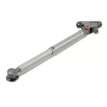 Газлифт 100N CAPPIO, доводчик, бесшумное открывание/закрывание, серый, дополнительная защита, 2 шт.