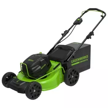 Газонокосилка аккумуляторная Greenworks GC82LM51SP2K2, 82 В, 51 см, 60 л, мульчирование