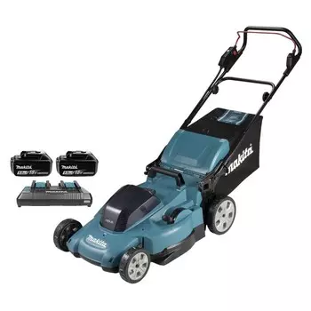 Газонокосилка аккумуляторная Makita DLM538RF, 218 В, 6 Ач, шир./выс. 530/20-100 мм, 70 л