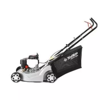 Газонокосилка "ЗУБР" ГКБ-400П, бенз., 1.3 кВт/1.8 л.с., ширина/высота 40 см/25-65 мм