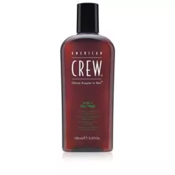 Гель 3 в 1 для ежедневного ухода American Crew Tea tree, 100 мл