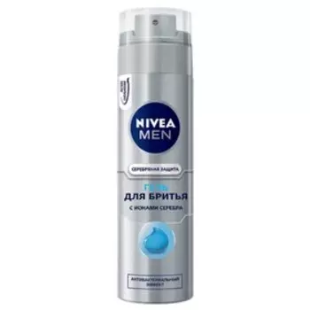Гель для бритья Nivea Men «Серебряная защита», 200 мл