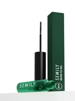 Гель для бровей 24Н Semily зеленый, 5 мл