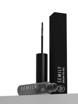 Гель для бровей EXTRA FIX Semily черный, 5 мл