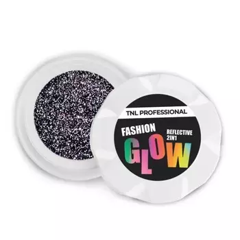Гель для дизайна ногтей TNL Professional Fashion glow, №02 сверкающий аметист, 6 мл