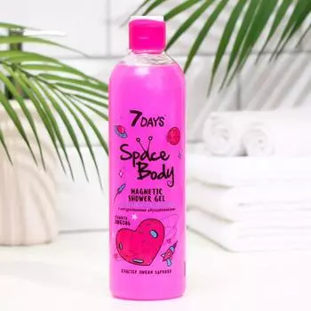 Гель для душа 7 days SPACE BODY MAGNETIC, 400 мл