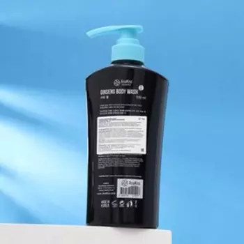 Гель для душа AsiaKiss с экстрактом корня женьшеня, 500 мл