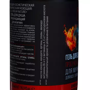 Гель для душа DREAM NATURE пробуждающий, 500 мл