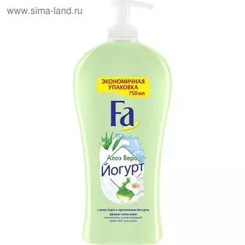Гель для душа Fa Йогурт «Алоэ вера», 750 мл