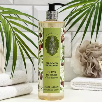 Гель для душа La Florentina, "Цветы Оливы", 500 мл