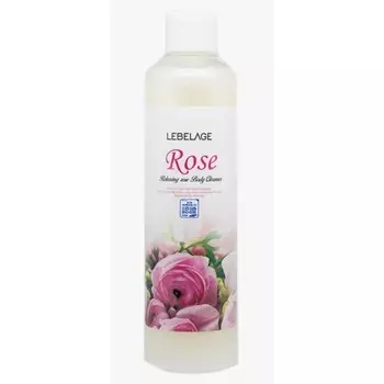 Гель для душа LEBELAGE RELAXING ROSE BODY CLEANSER
