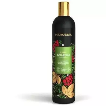 Гель для душа Marussia, увлажняющий, с экстрактом липового цвета и протеинами шёлка, 400 мл