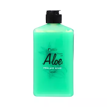 Гель для душа Milv "ALOE", 340 мл