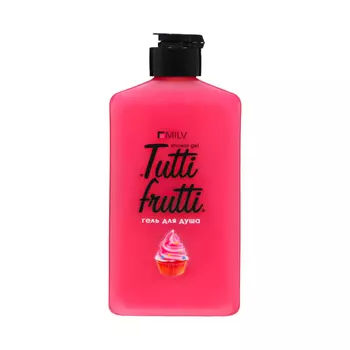 Гель для душа Milv "TUTTI FRUTTI", 340 мл