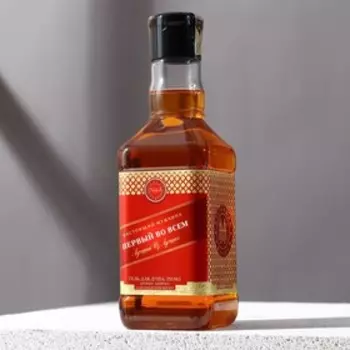 Гель для душа виски «Первый во всём», 250 мл, аромат виски и шафрана,Чистое счастье