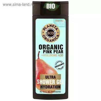 Гель для душа Planeta Organica Eco Pink Pear «Увлажняющий», 340 мл