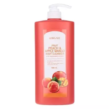 Гель для душа с экстрактами персика и манго LEBELAGE