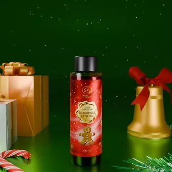 Гель для душа Secret Beauty, аромат имбирного печенья, красная серия, 100 мл