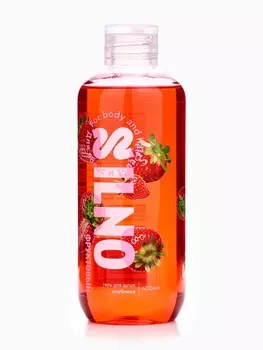 Гель для душа Silno клубника, 400 мл