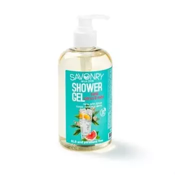 Гель для душа «Тоник лимон и мята», 500 мл