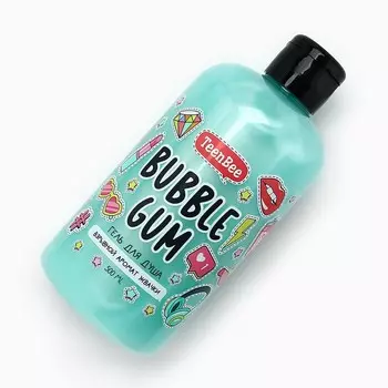 Гель для душа женский, 500 мл, аромат жвачки, TeenBee