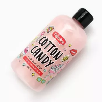 Гель для душа женский, 500 мл, аромат сладкой ваты, TeenBee