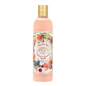 Гель для душа Vesta Солнечная коллекция «Персик и ванильный йогурт», 500 мл