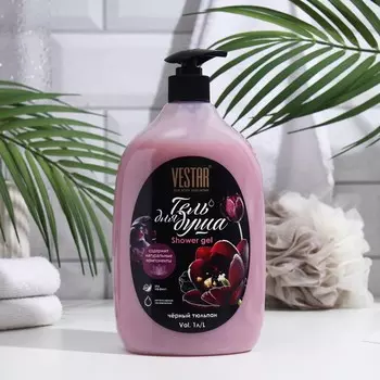 Гель для душа VESTAR черный тюльпан, 1000 мл