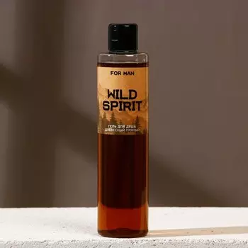 Гель для душа Wild spirit, 250 мл, аромат древесно-пряный, Чистое счастье