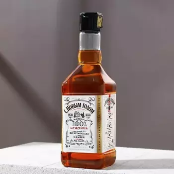 Гель для душа виски с древесно пряным ароматом 500 мл «С Новым годом»