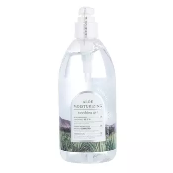 Гель для лица и тела Deoproce Aloe Moisturizing, 390 мл