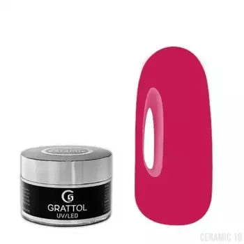 Гель для моделирования Grattol Camouflage Ceramic №19, 15 мл