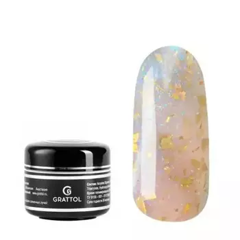 Гель для моделирования Grattol Camouflage Farfor №11, 15 мл