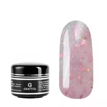 Гель для моделирования Grattol Camouflage Farfor №13, 50 мл
