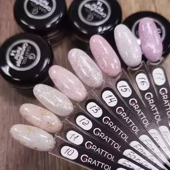 Гель для моделирования Grattol Camouflage Farfor №15, 15 мл