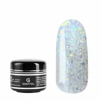Гель для моделирования Grattol Camouflage Murano №04, 15 мл
