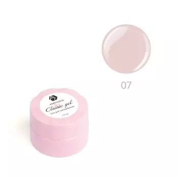 Гель для наращивания ногтей Adricoc, камуфлирующий, №07 коричневый беж, 10 мл