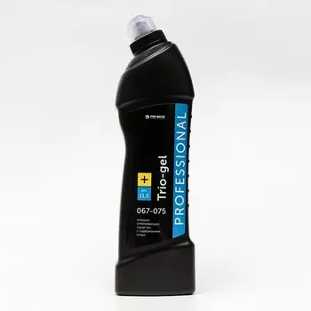 Гель для сантехники Trio-gel с содержанием хлора, 750 мл