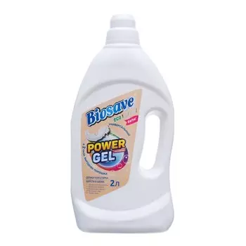 Гель для стирки BIOSAVE Бархат luxury, для деликатной стирки, 2 л