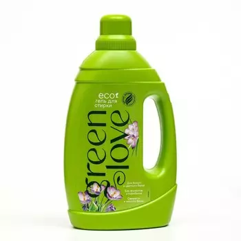 Гель для стирки GREEN LOVE "Магия весны", 1350 мл
